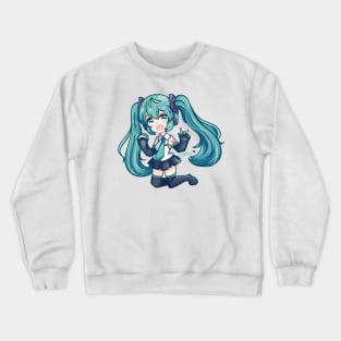 Hatsune Miku Cute Crewneck Sweatshirt